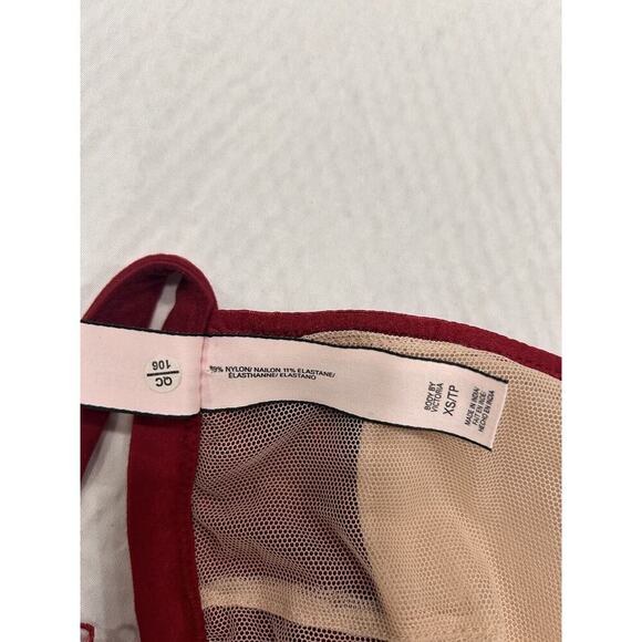 Victoria's Secret Women’s XS Lot of 2 Lace Bralettes Front Closure Blue/Red Pads - Picture 11 of 13